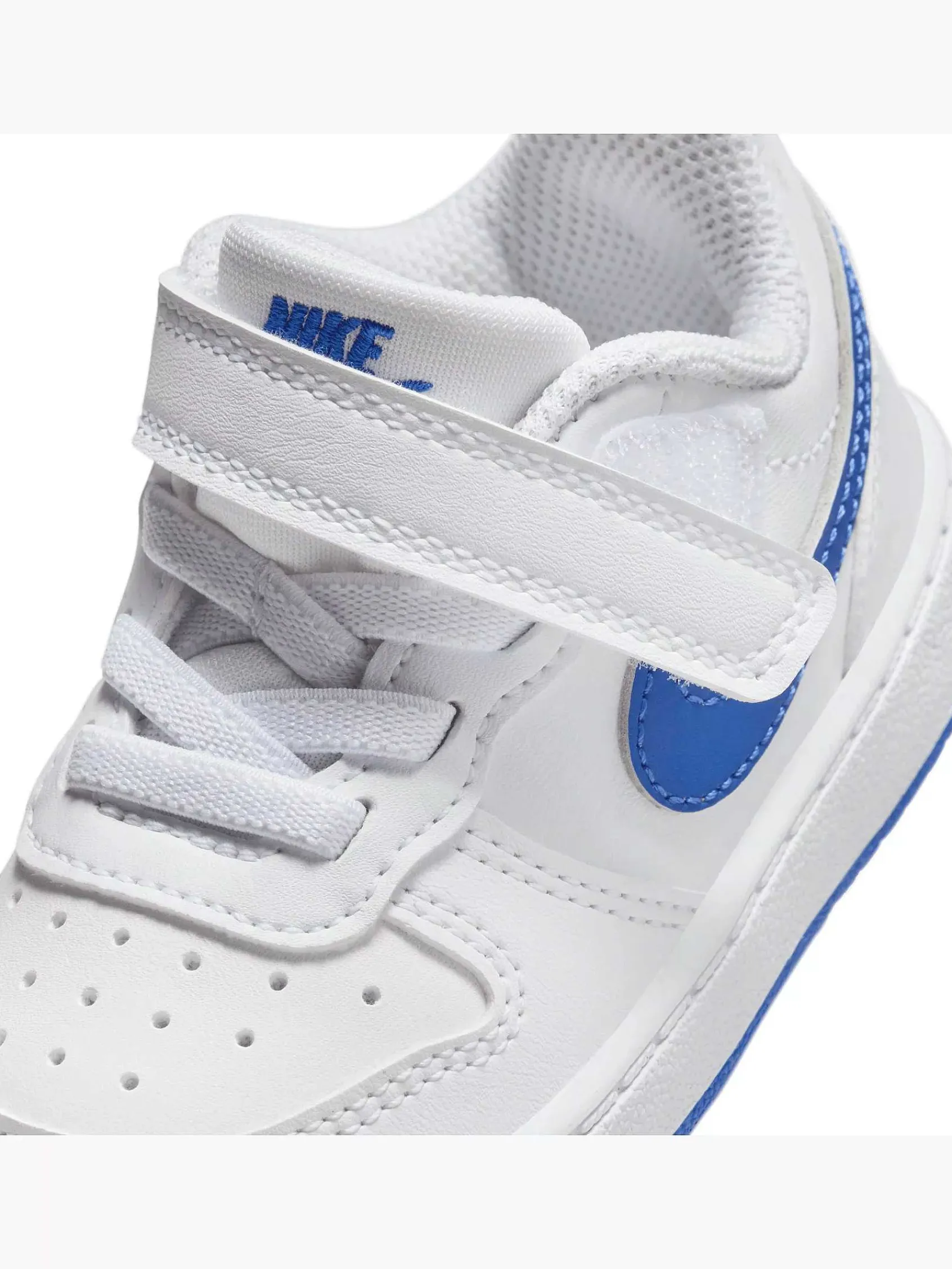 Jongensschoenen|Nike Witte Court Borough Low Recraft Sneaker