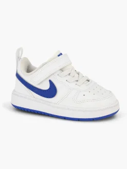 Jongensschoenen|Nike Witte Court Borough Low Recraft Sneaker