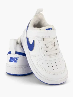 Jongensschoenen|Nike Witte Court Borough Low Recraft Sneaker