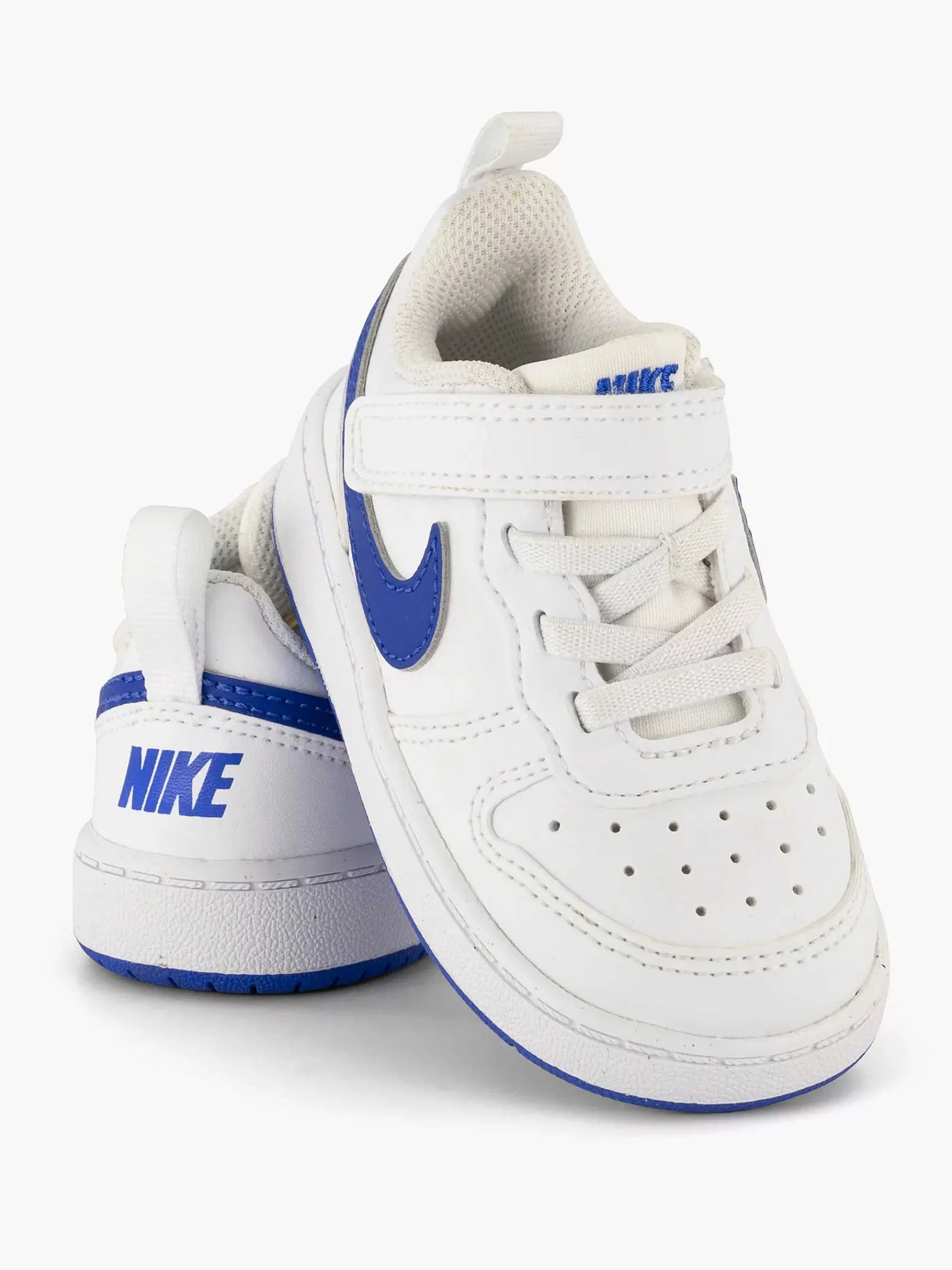 Jongensschoenen|Nike Witte Court Borough Low Recraft Sneaker