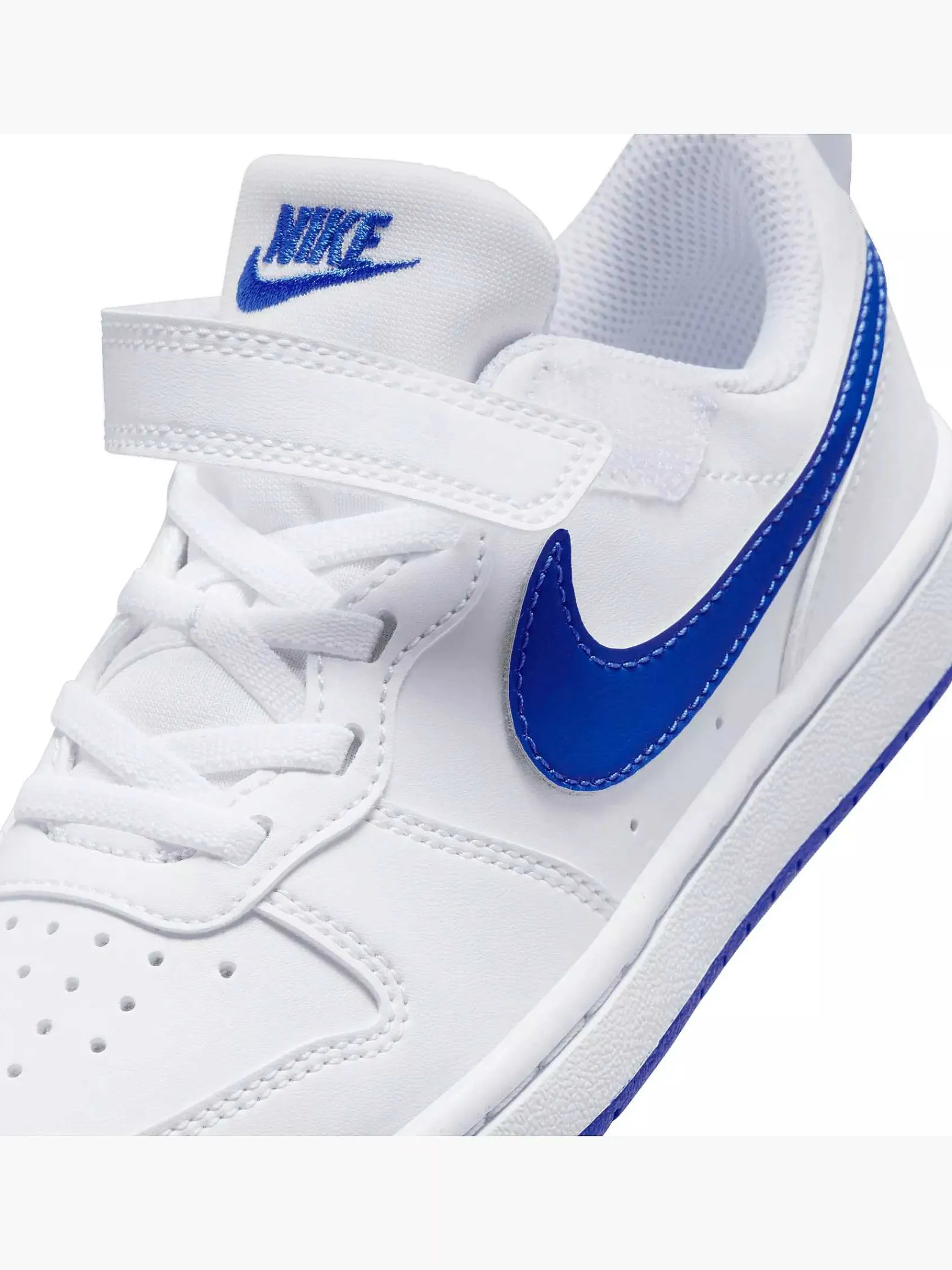Jongensschoenen|Nike Witte Court Borough Low Recraft