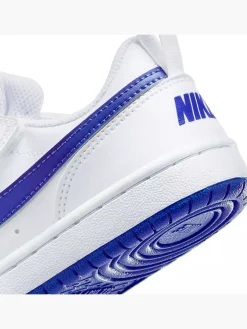 Jongensschoenen|Nike Witte Court Borough Low Recraft
