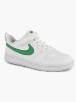 Jongensschoenen|Nike Witte Court Borough Low Recraft