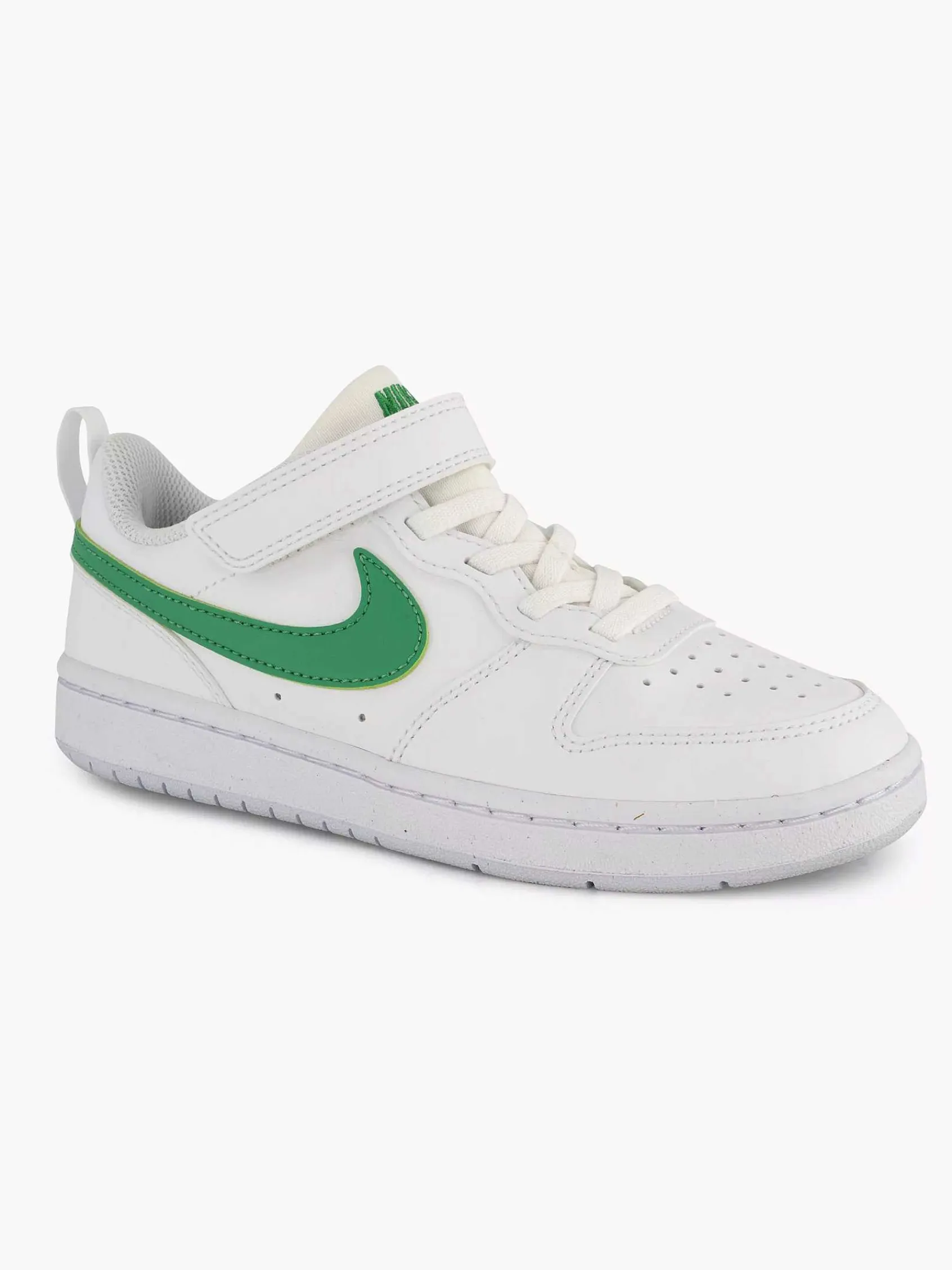 Jongensschoenen|Nike Witte Court Borough Low Recraft