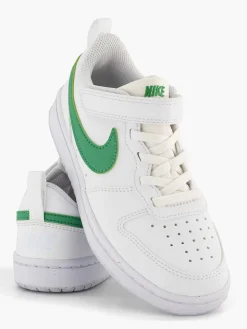 Jongensschoenen|Nike Witte Court Borough Low Recraft