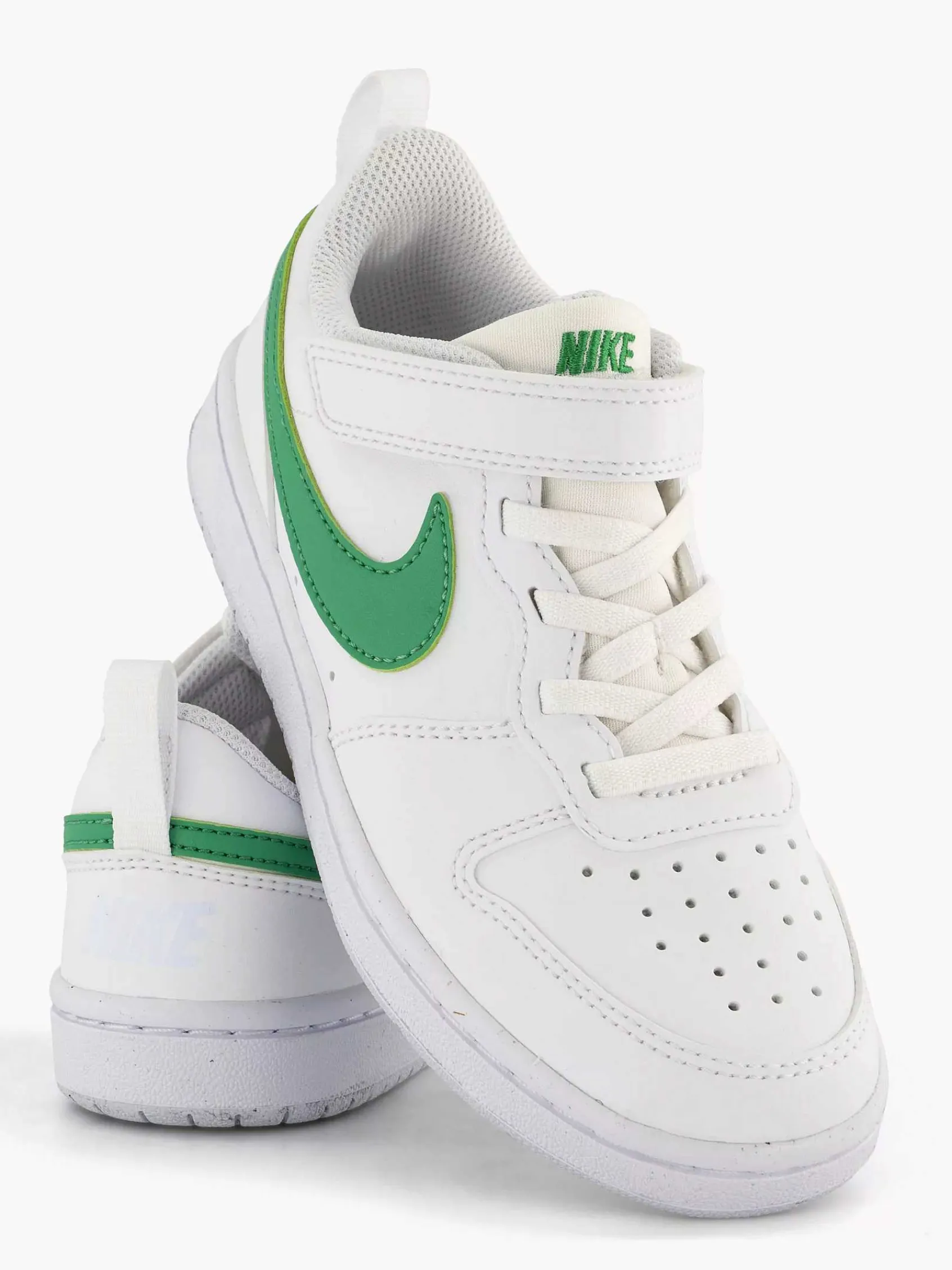 Jongensschoenen|Nike Witte Court Borough Low Recraft