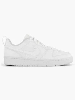 Jongensschoenen|Nike Witte Court Borough Low Recraft