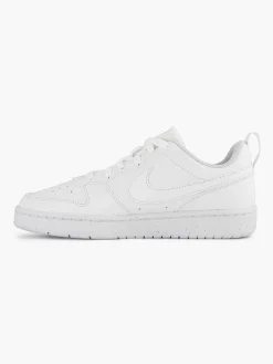 Jongensschoenen|Nike Witte Court Borough Low Recraft
