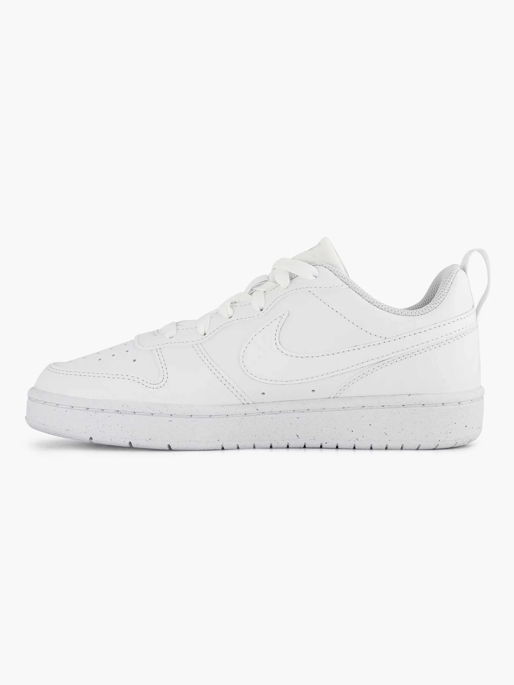 Jongensschoenen|Nike Witte Court Borough Low Recraft