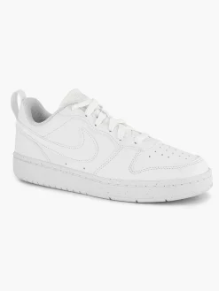 Jongensschoenen|Nike Witte Court Borough Low Recraft