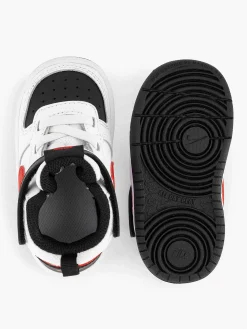 Jongensschoenen|Nike Witte Court Borough Mid