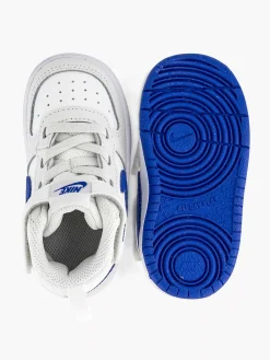 Jongensschoenen|Nike Witte Court Borough Mid