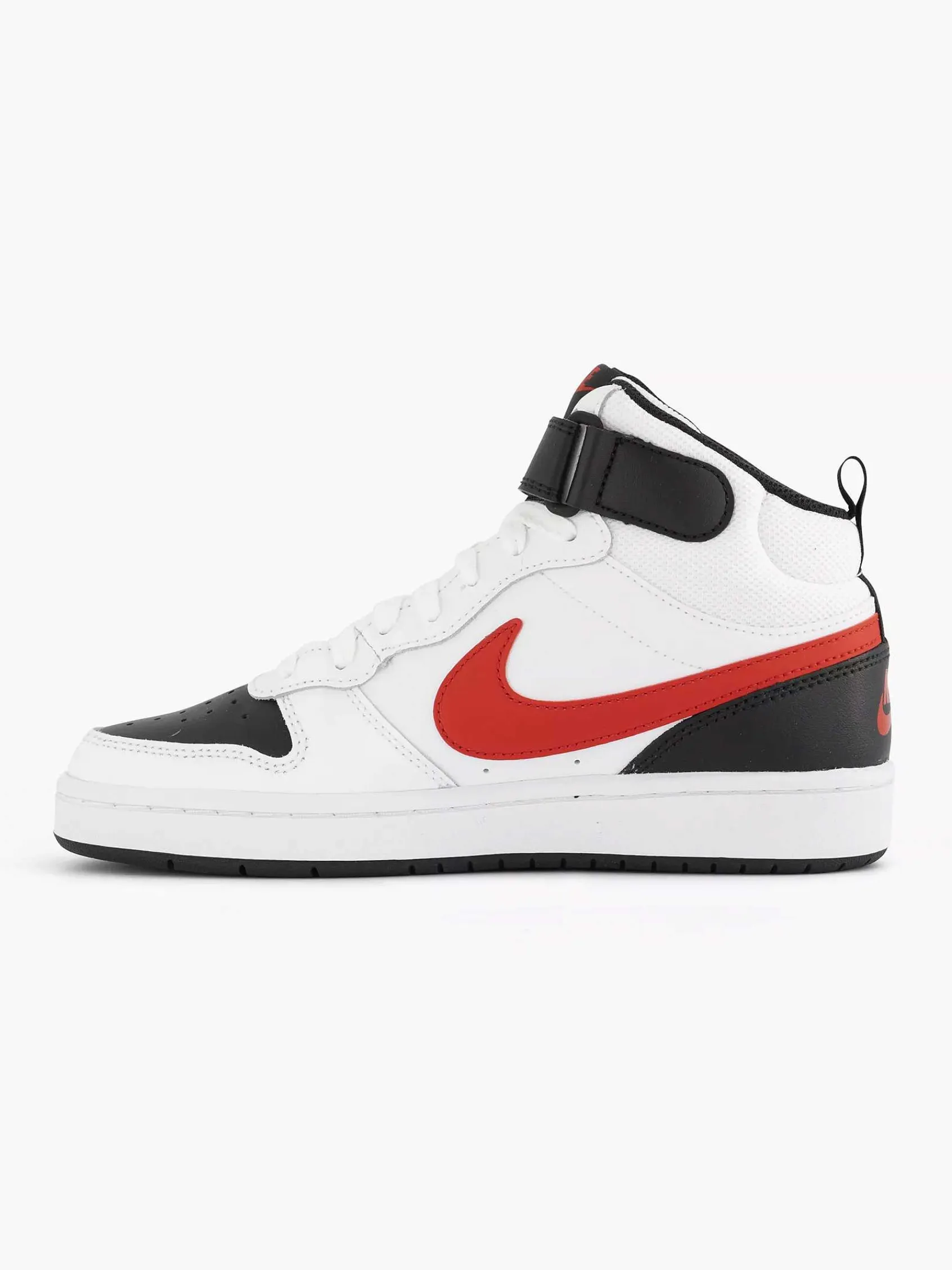 Jongensschoenen|Nike Witte Court Borough Mid 2