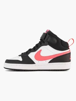 Jongensschoenen|Nike Witte Court Borough Mid 2