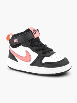 Jongensschoenen|Nike Witte Court Borough Mid 2