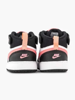 Jongensschoenen|Nike Witte Court Borough Mid 2