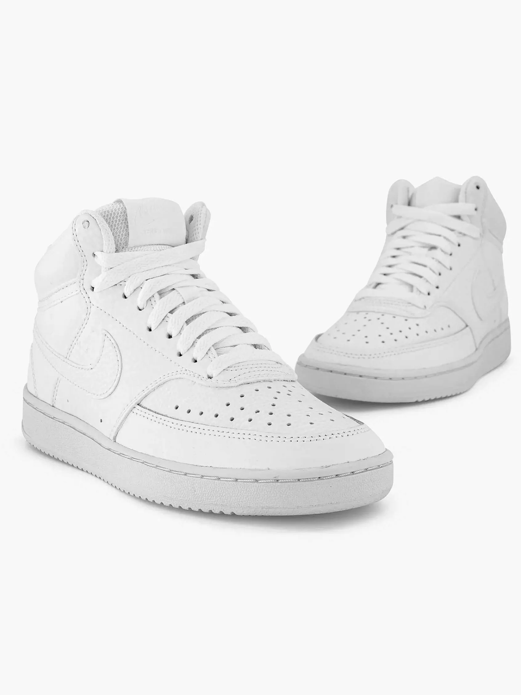 Sneakers|Nike Witte Court Vision Mid