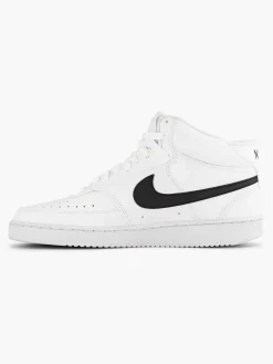 Sneakers|Nike Witte Court Vision Mid
