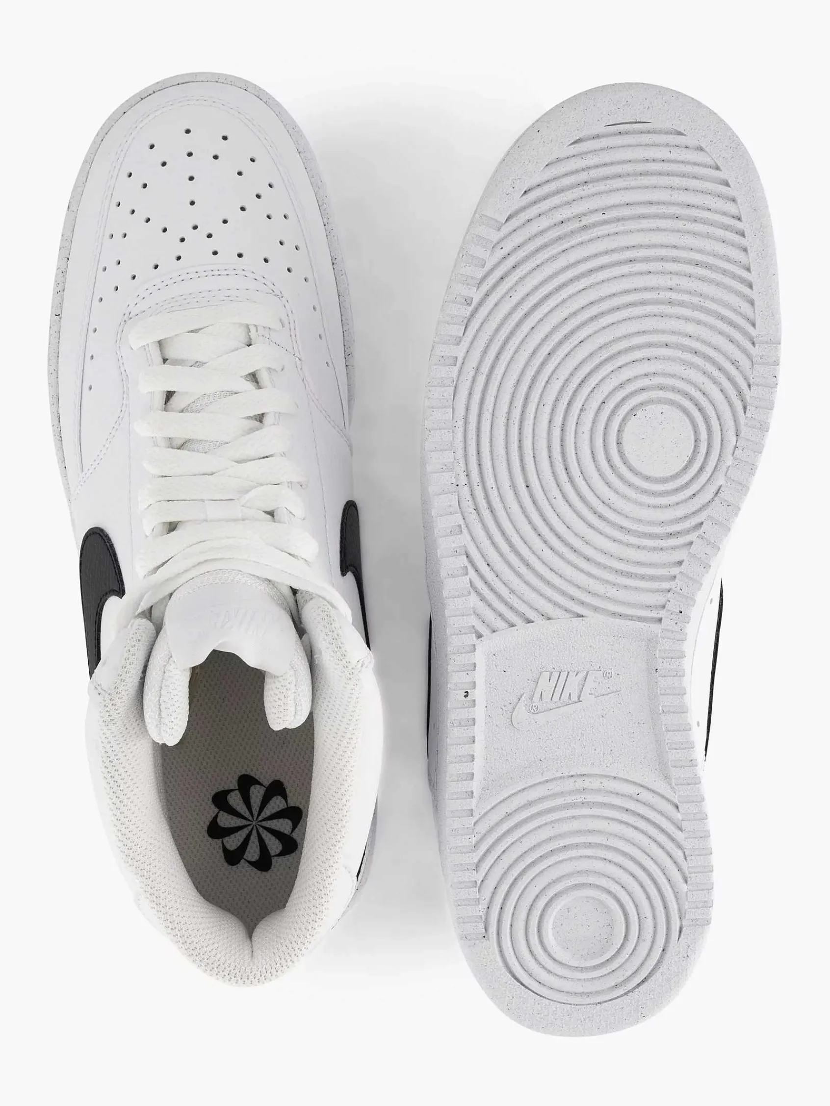 Sneakers|Nike Witte Court Vision Mid