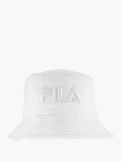 Online Exclusive Accessoires|FILA Witte Bucket Hat Mit