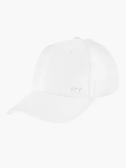 Online Exclusive Accessoires|FILA Witte Metall Charm Cap