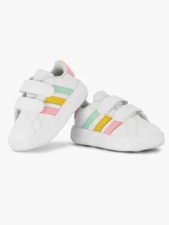 Jongensschoenen|adidas Witte Grand Court 2.0 Cf I
