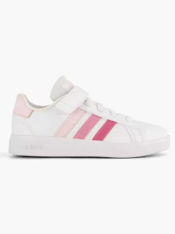 Jongensschoenen|adidas Witte Grand Court 2.0 El K