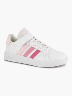 Jongensschoenen|adidas Witte Grand Court 2.0 El K