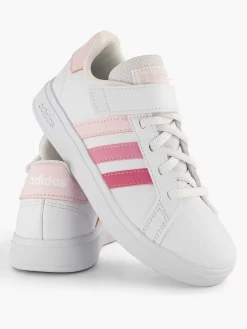 Jongensschoenen|adidas Witte Grand Court 2.0 El K