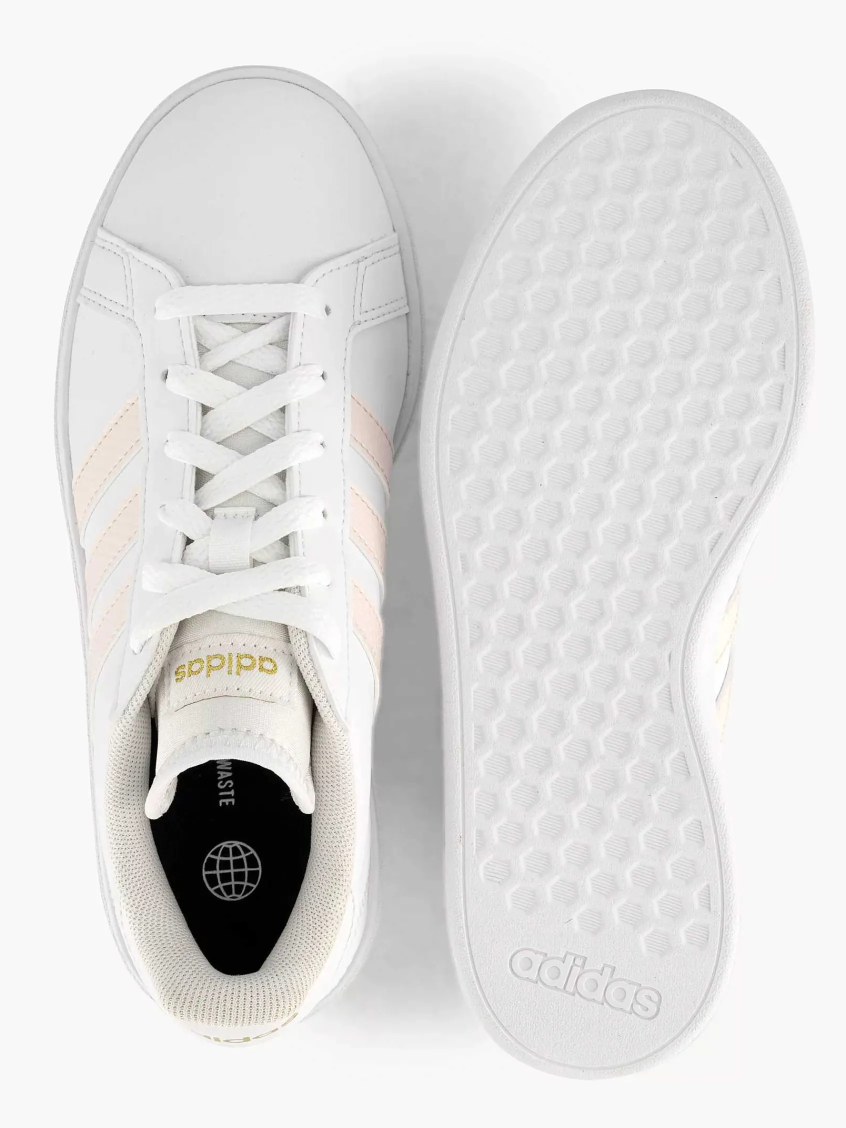 Sneakers|adidas Witte Grand Court Base 2.0