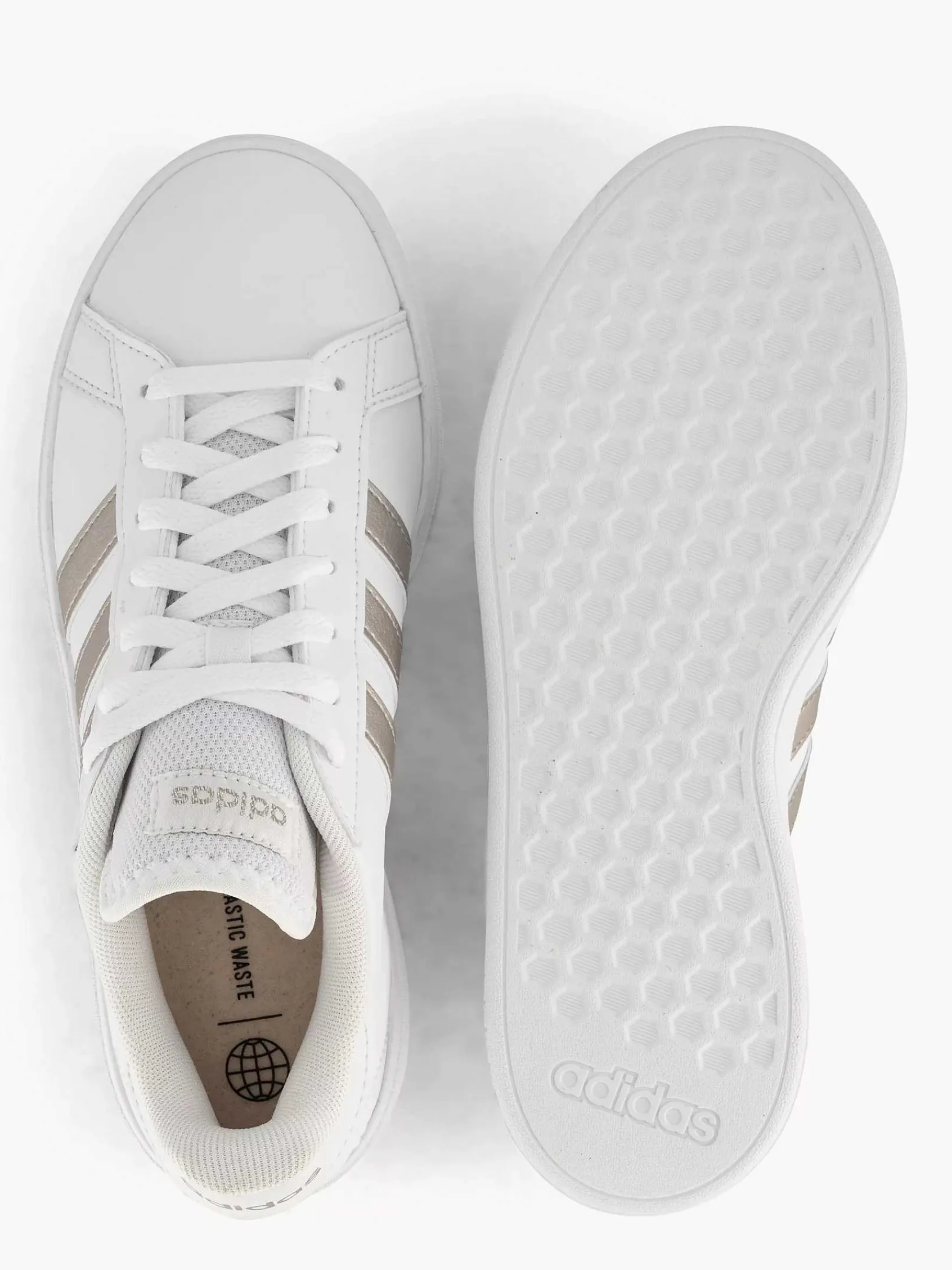Sneakers|adidas Witte Grand Court Base 2.0
