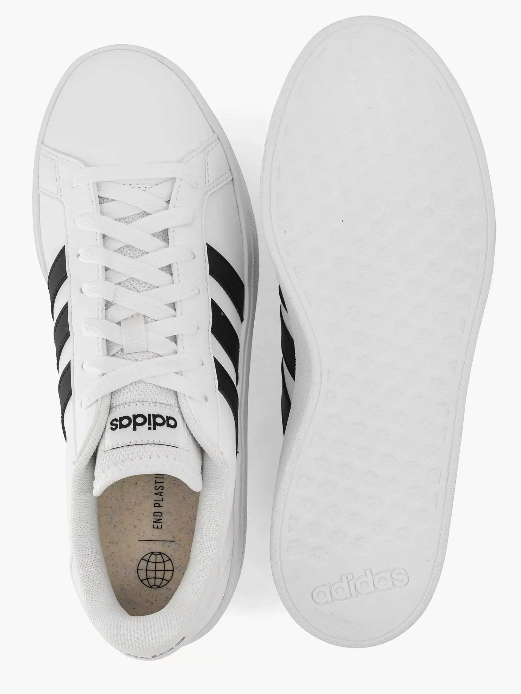 Sneakers|adidas Witte Grand Court Base 2.0