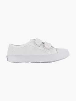 Jongensschoenen|Vty Witte Gymschoen Klittenband