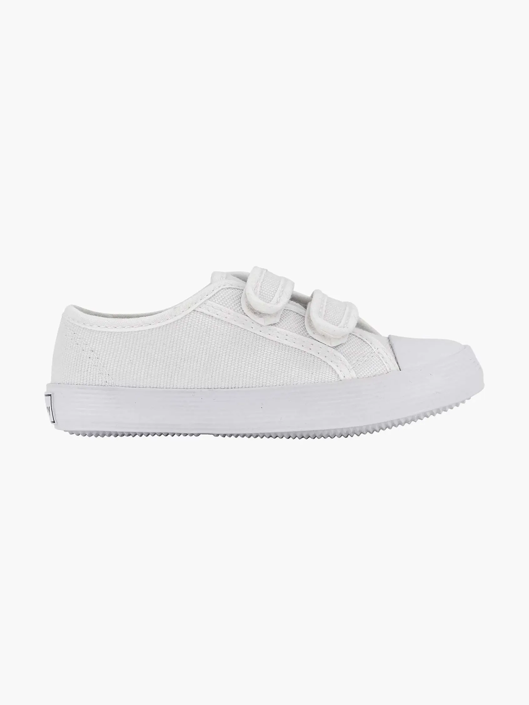 Babyschoenen|Vty Witte Gymschoen Klittenband