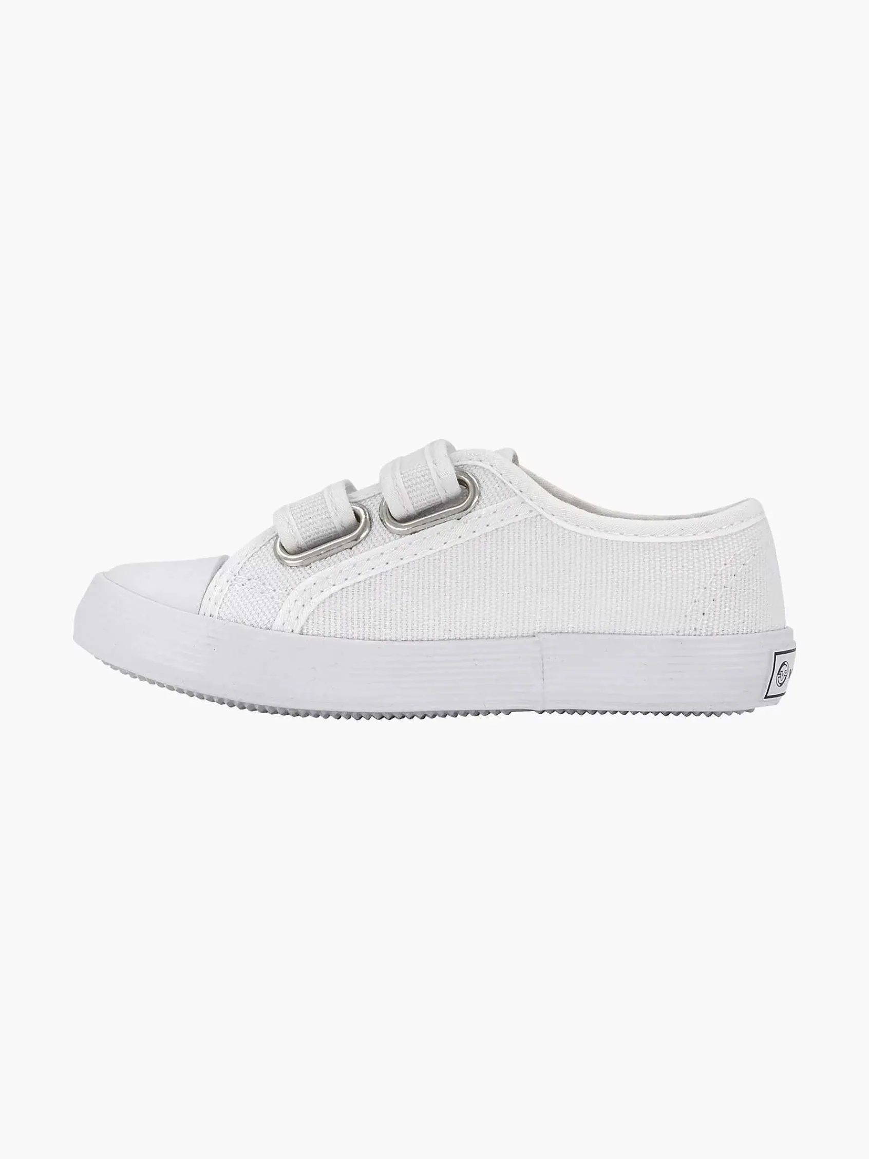 Babyschoenen|Vty Witte Gymschoen Klittenband