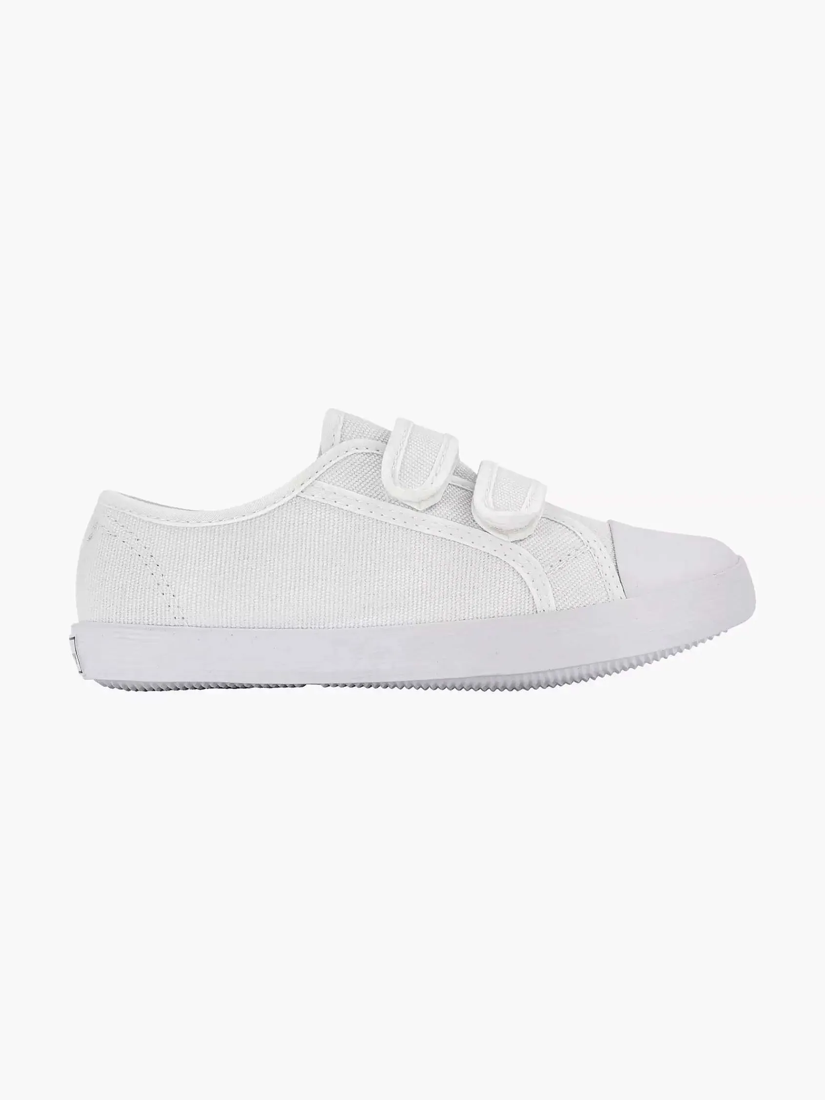 Babyschoenen|Vty Witte Gymschoen Klittenband
