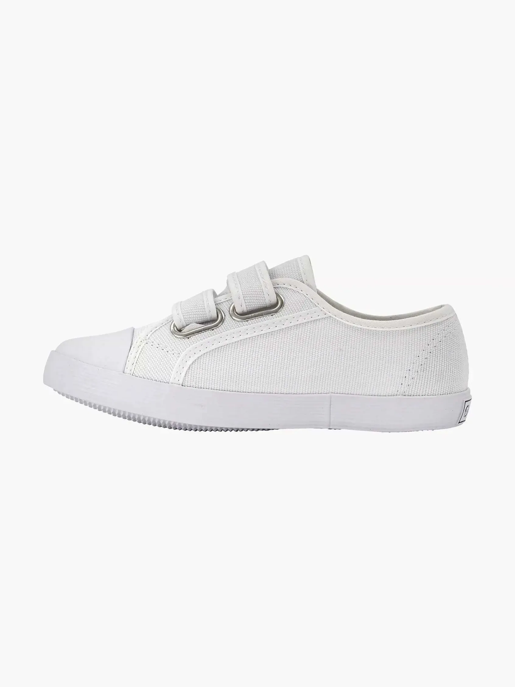 Babyschoenen|Vty Witte Gymschoen Klittenband