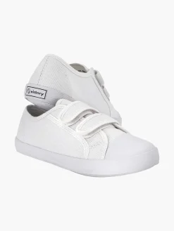 Babyschoenen|Vty Witte Gymschoen Klittenband