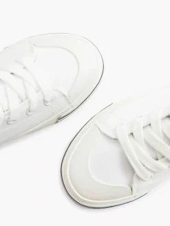 Sneakers|Graceland Witte Hoge Canvas Sneaker Hartje