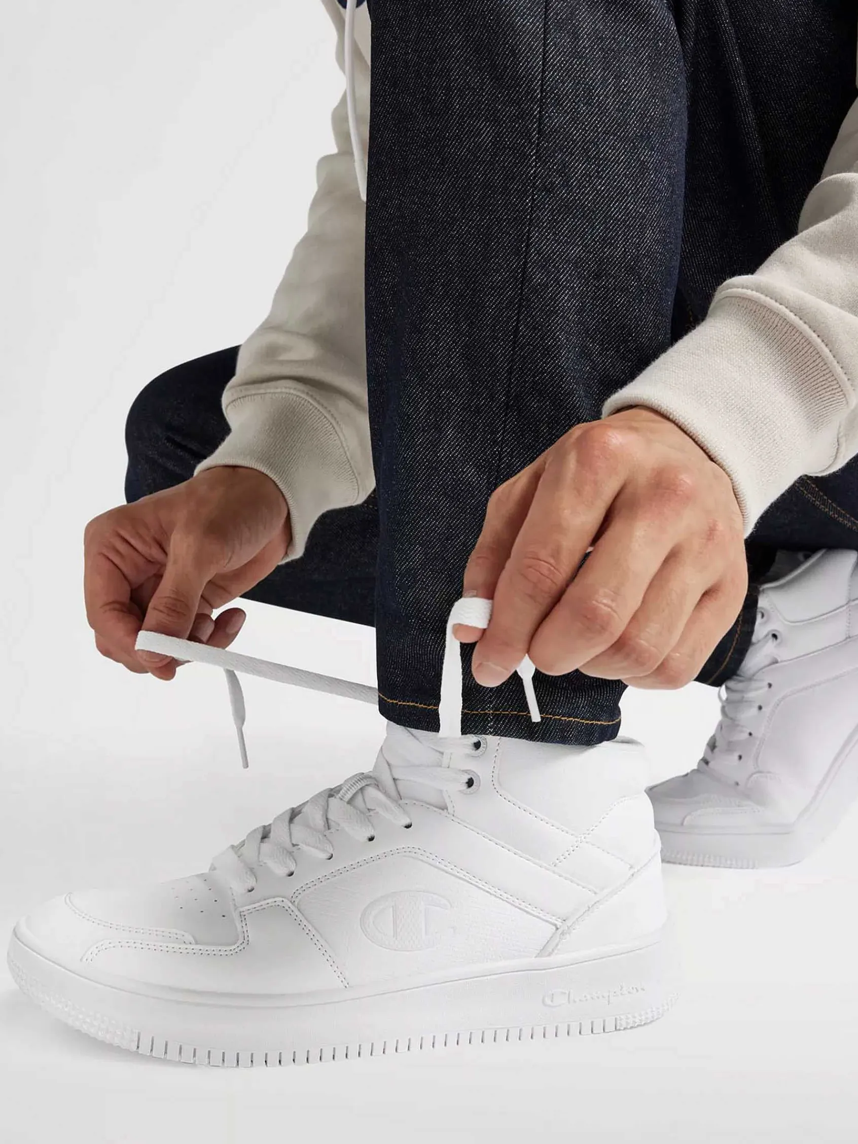 Sneakers|Champion Witte Hoge Sneaker