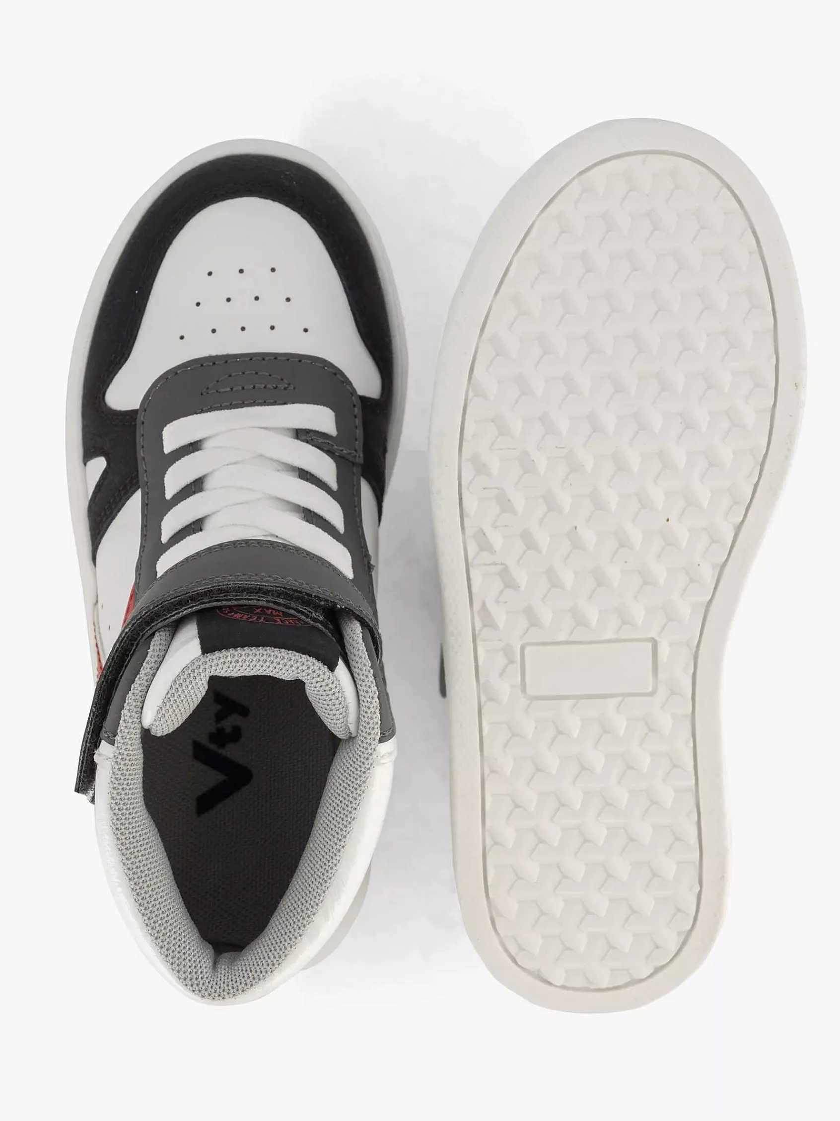Jongensschoenen|Vty Witte Hoge Sneaker