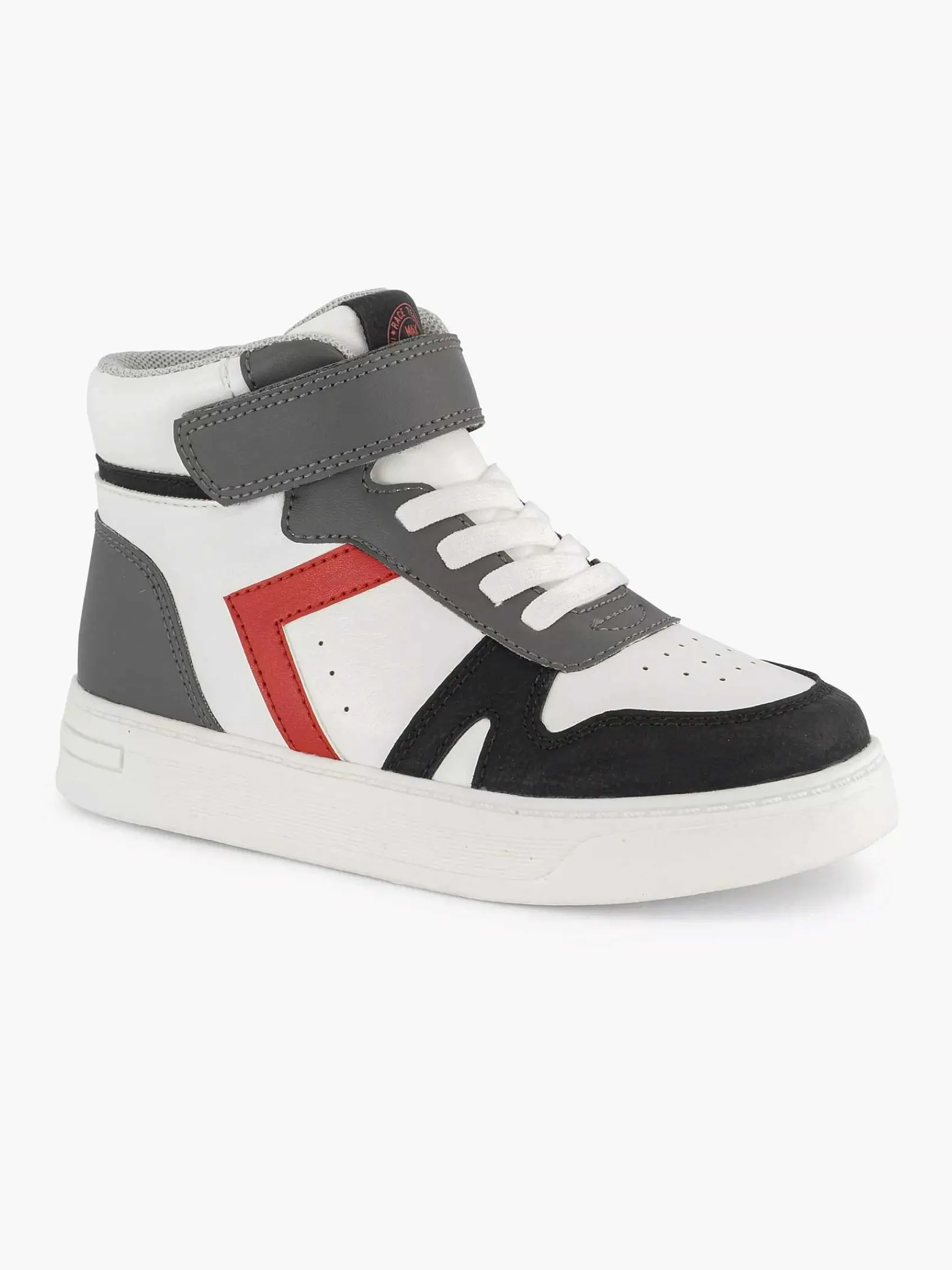 Jongensschoenen|Vty Witte Hoge Sneaker