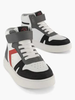 Jongensschoenen|Vty Witte Hoge Sneaker