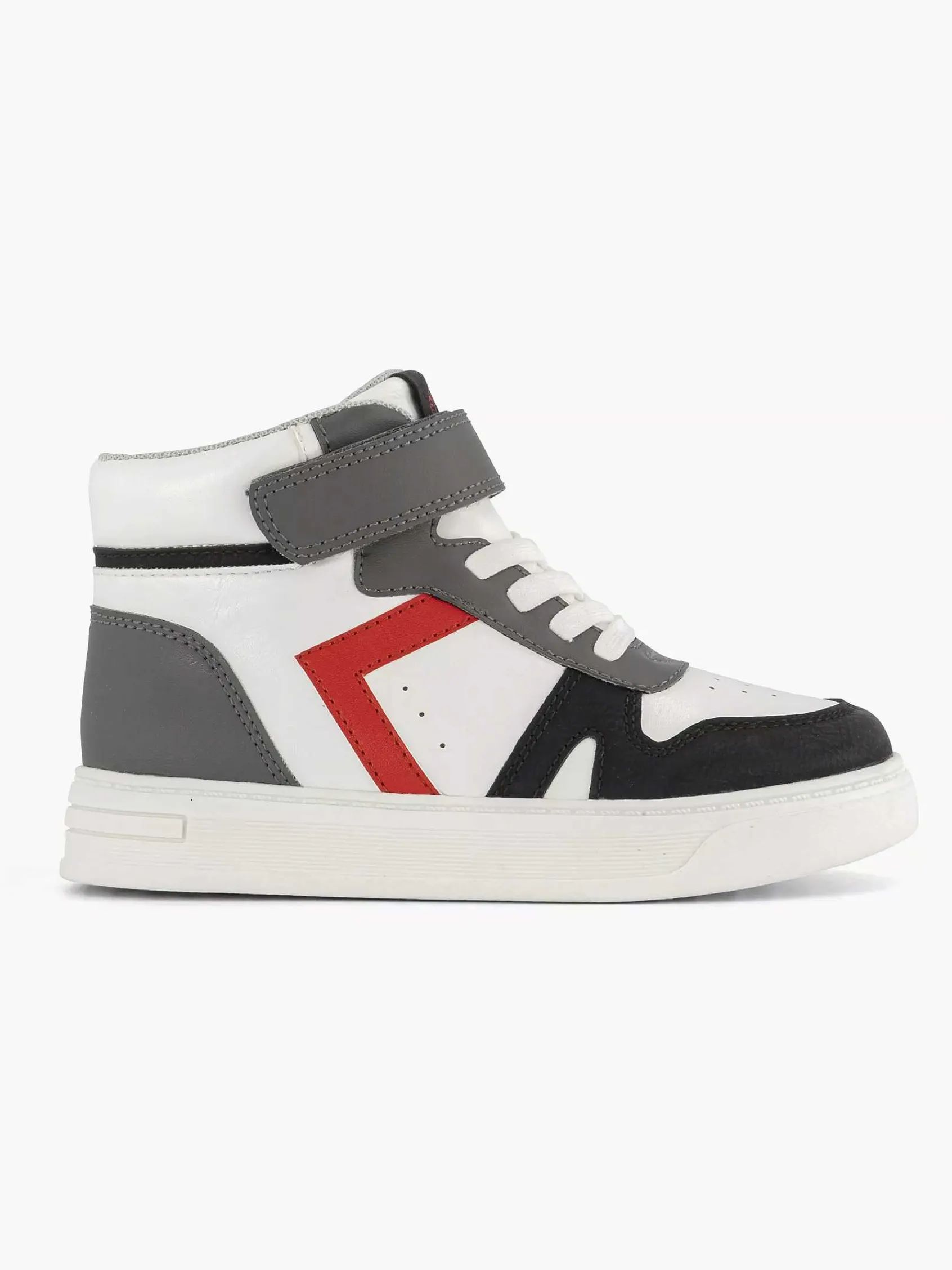Jongensschoenen|Vty Witte Hoge Sneaker