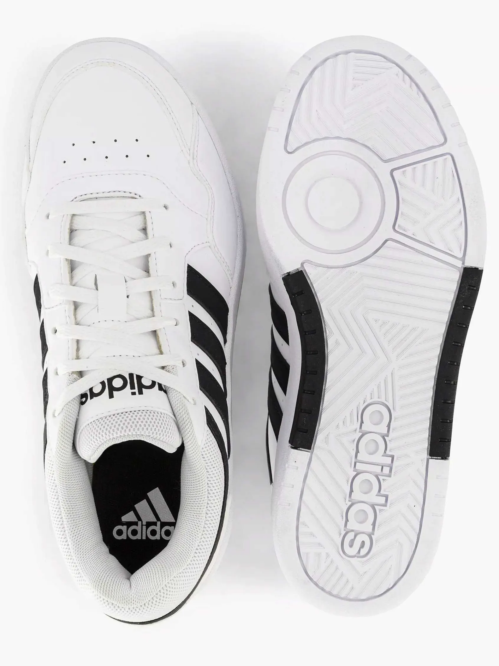 Sneakers|adidas Witte Hoops 3.0 Bold W
