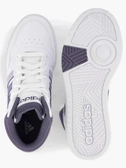 Sneakers|adidas Witte Hoops 3.0 Mid