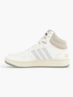 Sneakers|adidas Witte Hoops 3.0 Mid