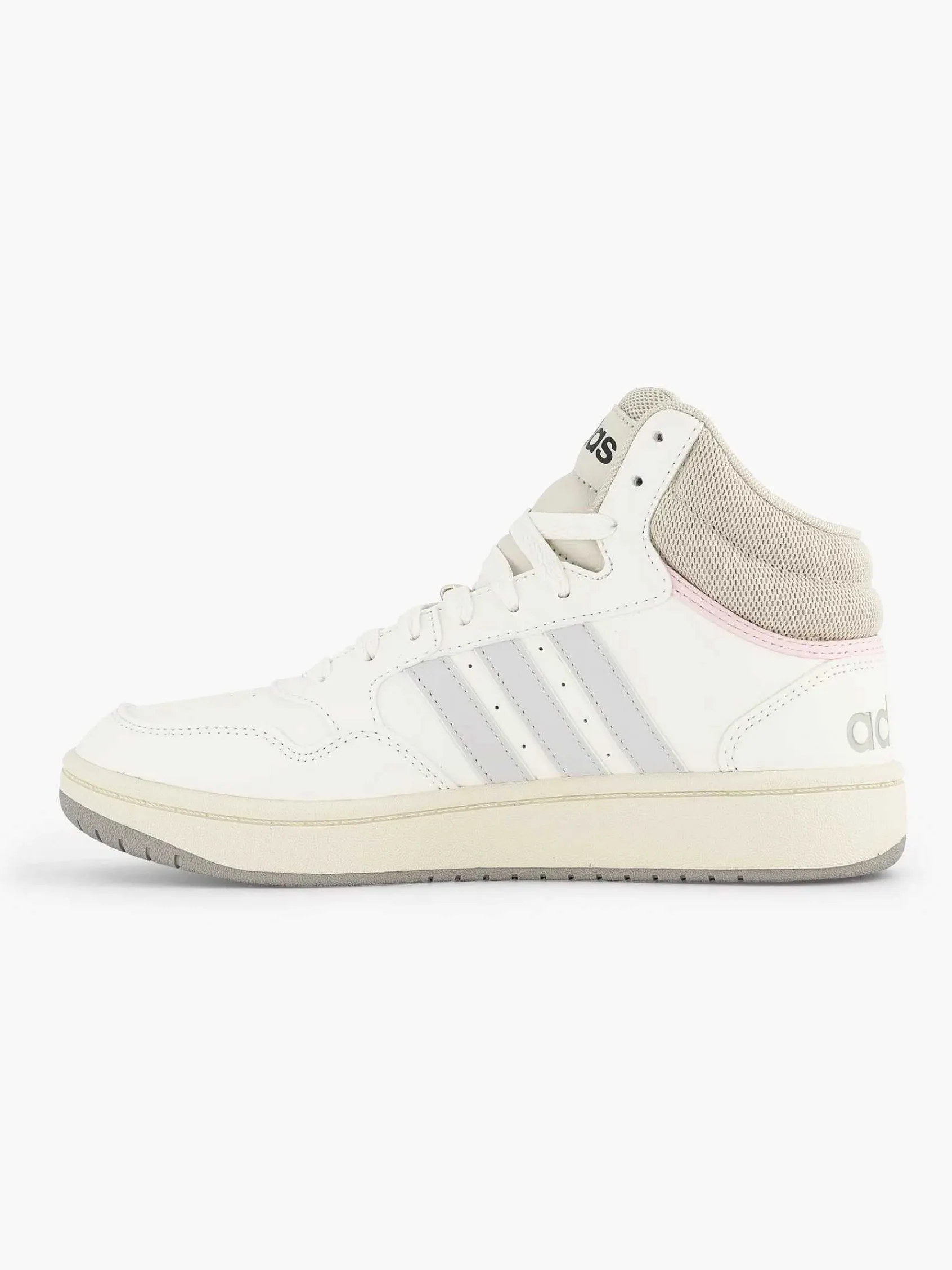 Sneakers|adidas Witte Hoops 3.0 Mid