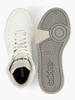 Sneakers|adidas Witte Hoops 3.0 Mid