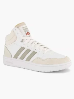 Sneakers|adidas Witte Hoops 3.0 Mid